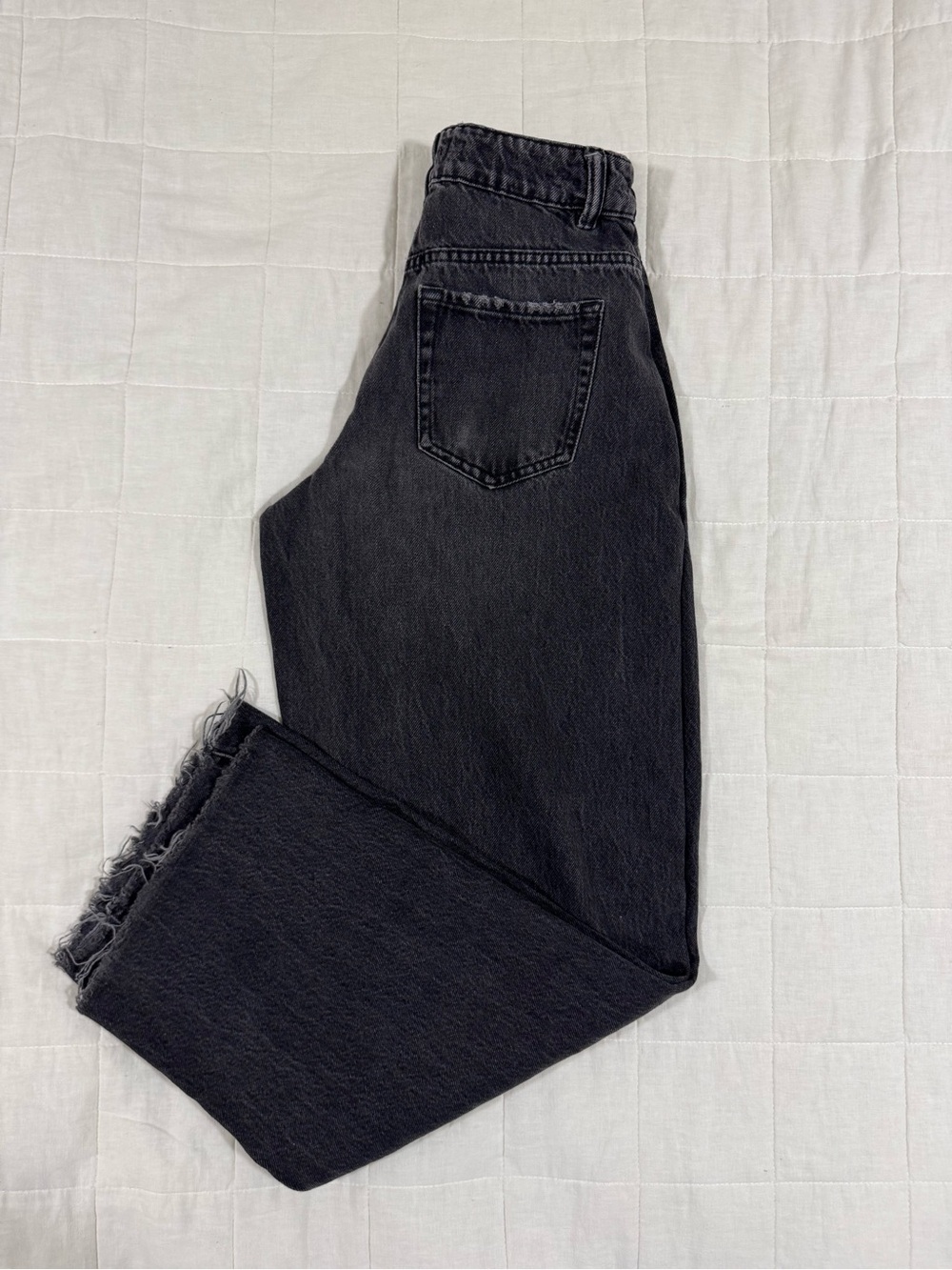 Garage - Black Mid-Rise Baggy Jeans